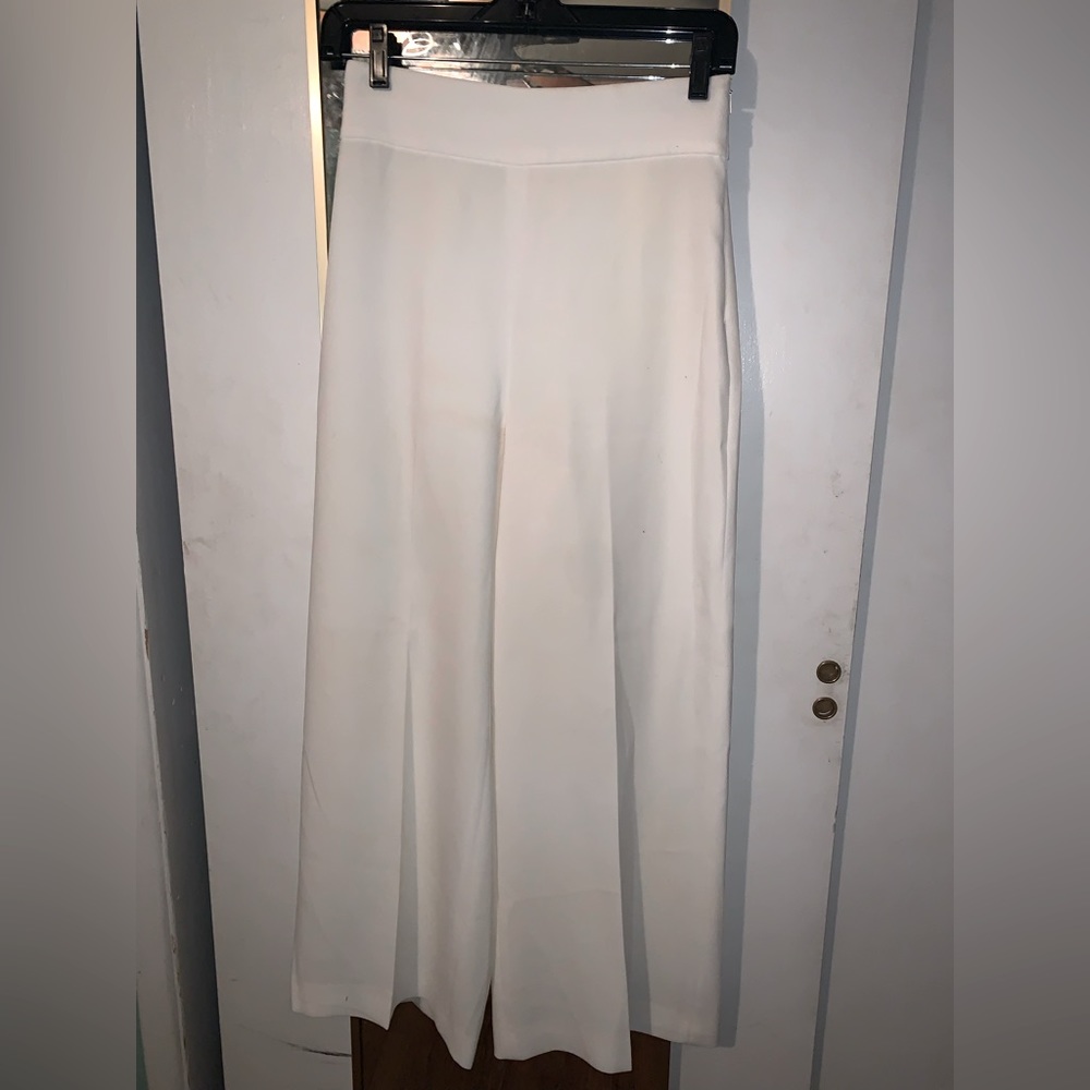 Zara high waisted flared slacks